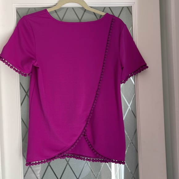 Fuchsia banana republic top - Picture 5 of 5